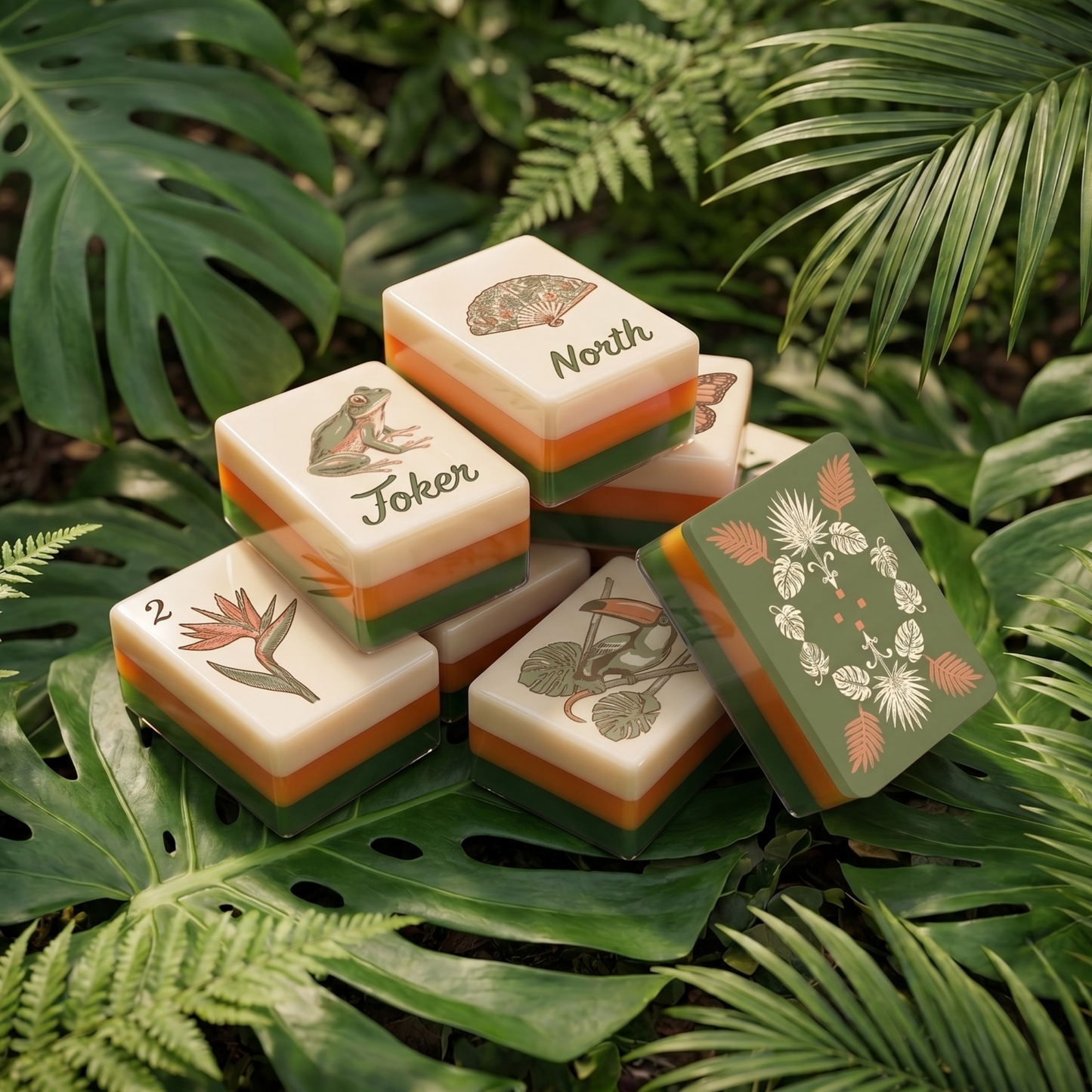 Paradiso Mahjong Tile Set